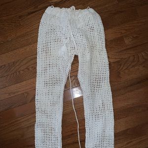 Andi Bagus White beach pants